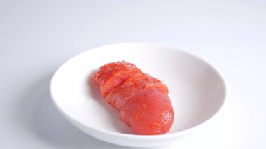 Japon baharatlı morina yumurtası Karashi Mentaiko