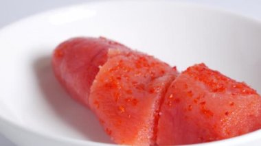 Japon baharatlı morina yumurtası Karashi Mentaiko