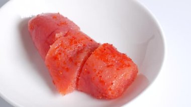 Japon baharatlı morina yumurtası Karashi Mentaiko