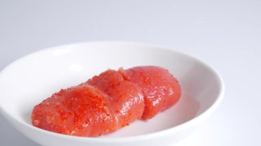 Japon baharatlı morina yumurtası Karashi Mentaiko