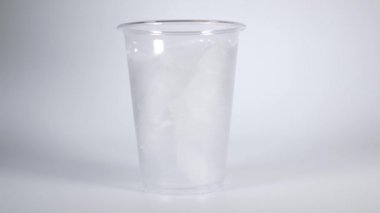 Portakallı soda Plastik bardak