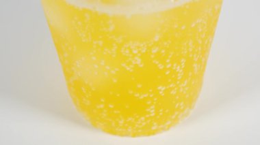 Portakallı soda Plastik bardak