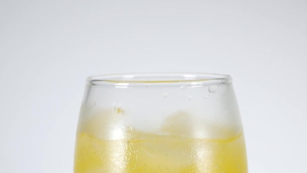 Flûte Soda Orange Verre — Video