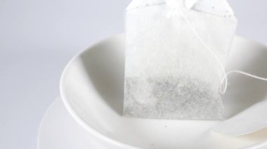 Çay poşeti yeşil çay.