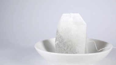 Çay poşeti yeşil çay.