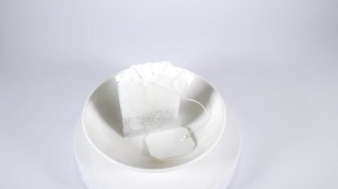 Çay poşeti yeşil çay.