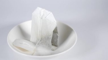 Çay poşeti yeşil çay.