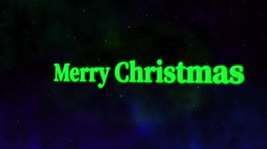 Noel mesajı animasyon hareketi grafikleri 