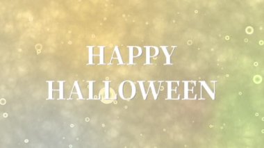 Cadılar Bayramı metin arkaplan canlandırma hareket grafikleri