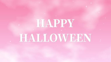 Cadılar Bayramı metin arkaplan canlandırma hareket grafikleri