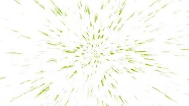 Warp hızlandırma süreci arkaplan hareketi grafikleri