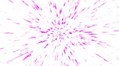 Warp hızlandırma süreci arkaplan hareketi grafikleri