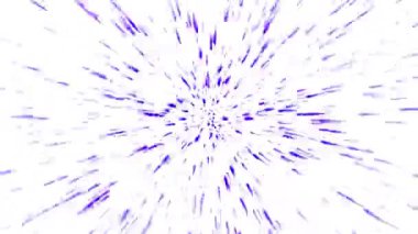 Warp hızlandırma süreci arkaplan hareketi grafikleri