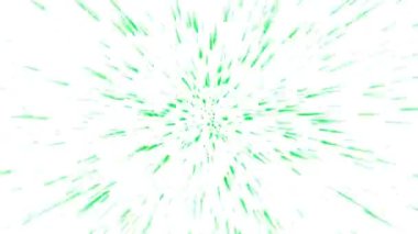 Warp hızlandırma süreci arkaplan hareketi grafikleri