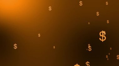 Dolar işareti simgesi Parçacık Para grafikleri