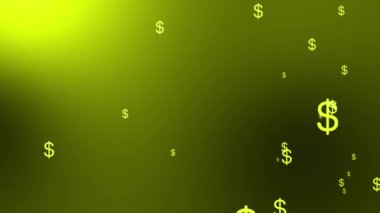 Dolar işareti simgesi Parçacık Para grafikleri