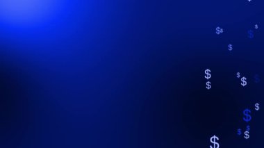 Dolar işareti simgesi Parçacık Para grafikleri