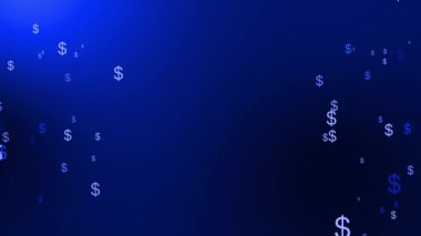 Dolar işareti simgesi Parçacık Para grafikleri