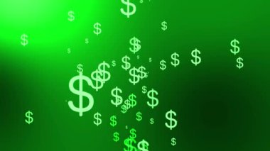 Dolar işareti simgesi Parçacık Para grafikleri