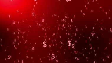 Dolar işareti simgesi Parçacık Para grafikleri