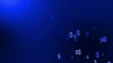 Dolar işareti simgesi Parçacık Para grafikleri