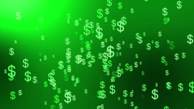 Dolar işareti simgesi Parçacık Para grafikleri