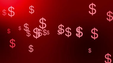 Dolar işareti simgesi Parçacık Para grafikleri