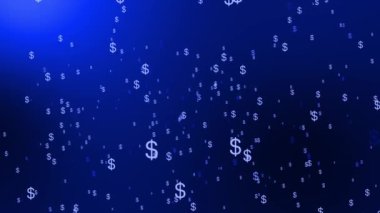 Dolar işareti simgesi Parçacık Para grafikleri