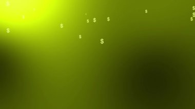 Dolar işareti simgesi Parçacık Para grafikleri