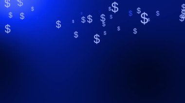 Dolar işareti simgesi Parçacık Para grafikleri