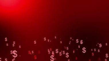 Dolar işareti simgesi Parçacık Para grafikleri