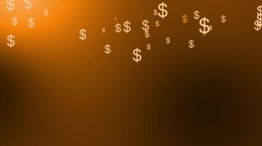Dolar işareti simgesi Parçacık Para grafikleri