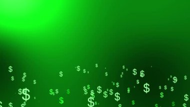 Dolar işareti simgesi Parçacık Para grafikleri