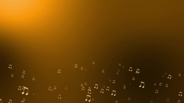 Müzik Notası Parçacık Derecelendirme Hareketi Grafikleri