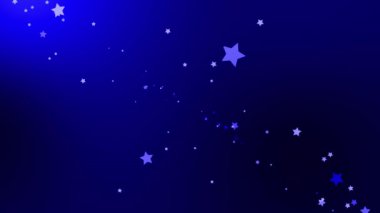 Yıldız Şekli Parçacık Grafiği Canlandırma Grafikleri