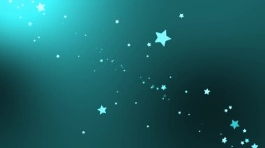 Yıldız Şekli Parçacık Grafiği Canlandırma Grafikleri