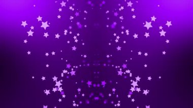 Yıldız Şekli Parçacık Grafiği Canlandırma Grafikleri