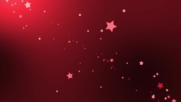 Forma Estrella Gradación Partículas Animación Gráficos Movimiento — Vídeo de stock