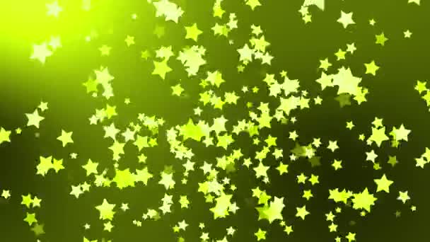 Σχήμα Αστεριού Ταξινόμηση Σωματιδίων Κινούμενα Γραφικά Κίνησης — Αρχείο Βίντεο