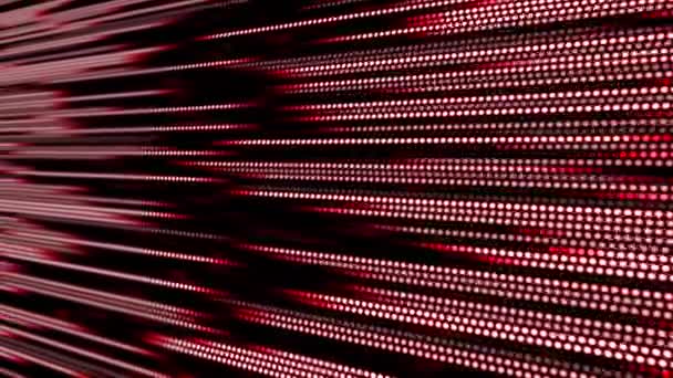 Animation Par Points Cyber Line Graphiques Mouvement — Video