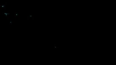 Siber devre ızgara animasyon hareketi grafikleri