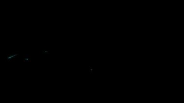 Siber devre ızgara animasyon hareketi grafikleri