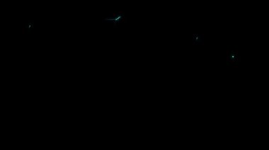 Siber devre ızgara animasyon hareketi grafikleri