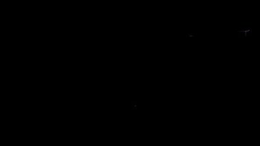 Siber devre ızgara animasyon hareketi grafikleri