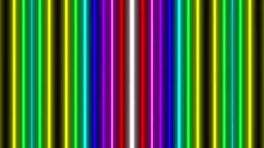 Neon çizgi aydınlatma animasyon hareket grafikleri