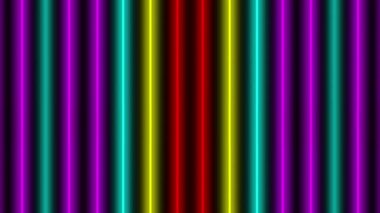 Neon çizgi aydınlatma animasyon hareket grafikleri