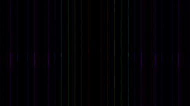 Neon çizgi aydınlatma animasyon hareket grafikleri