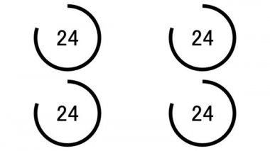 30 saniye geri sayım zamanlayıcı canlandırma grafikleri