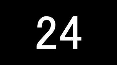 30 saniye geri sayım zamanlayıcı canlandırma grafikleri