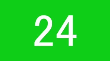 30 saniye geri sayım zamanlayıcı canlandırma grafikleri